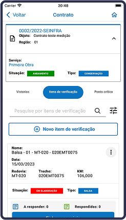 Fiscalização de obras (SFO)