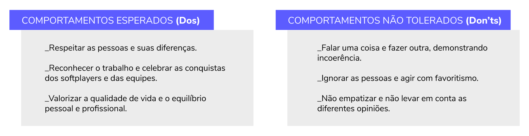 COMPROMISSO COM OS COLABORADORES 